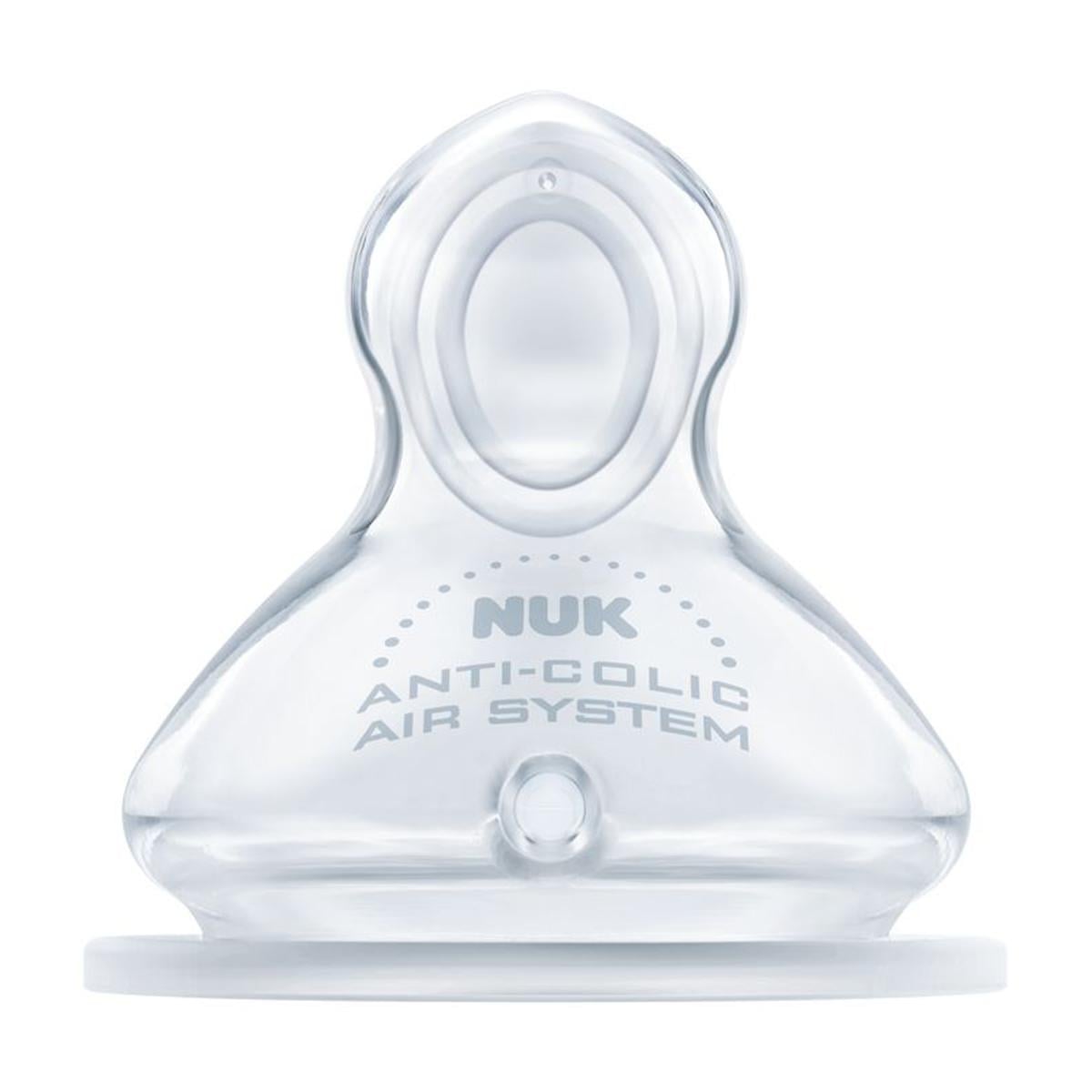 Nuk 6-18 Medium Hole Teat Silicone for Formula - 2567
