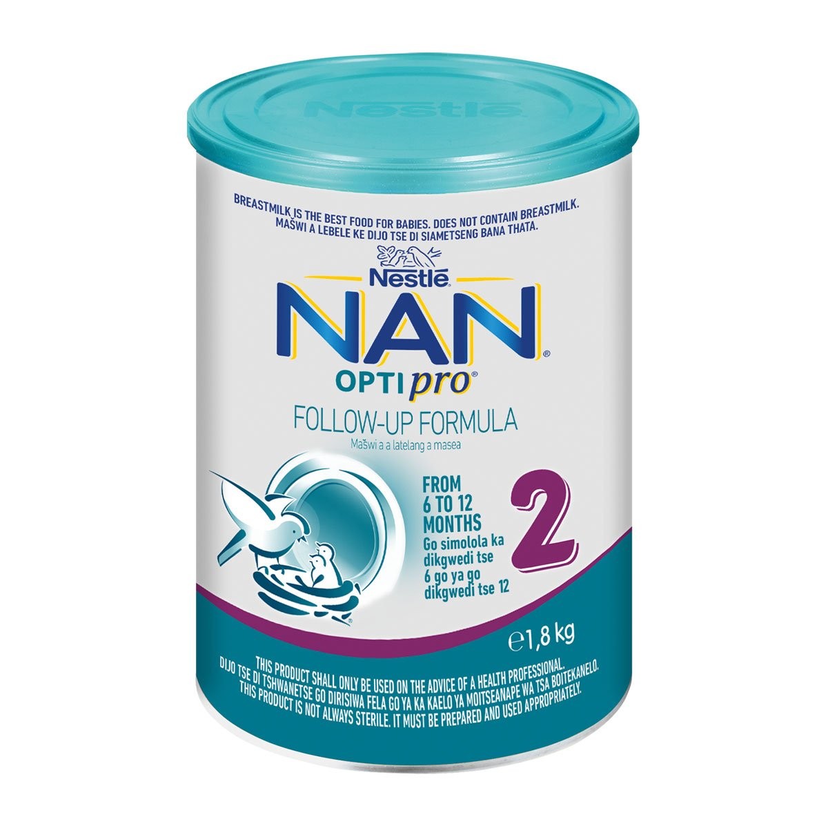 Nan Optipro Follow-up Formula 1.8kg No.2 - 43794