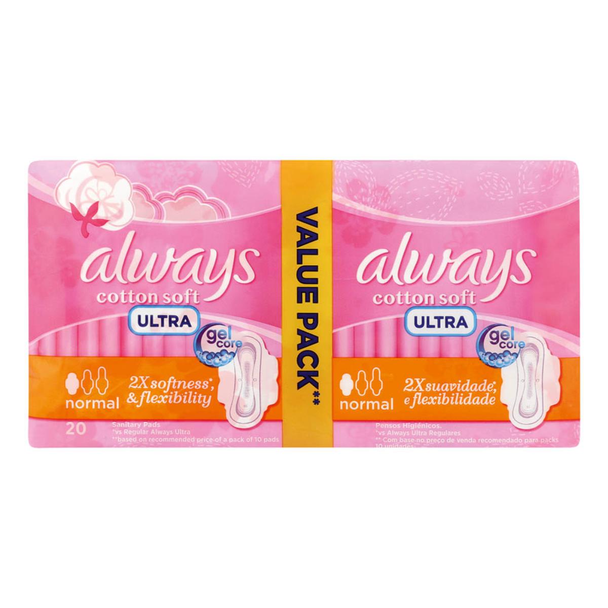 Always Ultra Sensitive Normal Plus Duo 20's - 47132