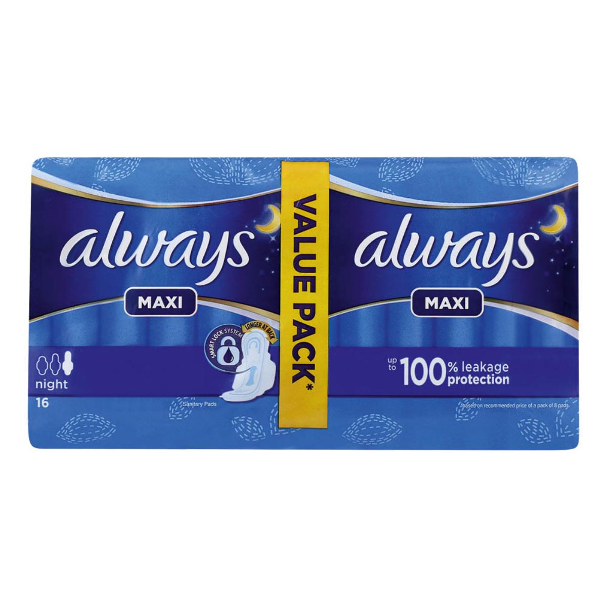Always Maxi Extra Long Duo 16's