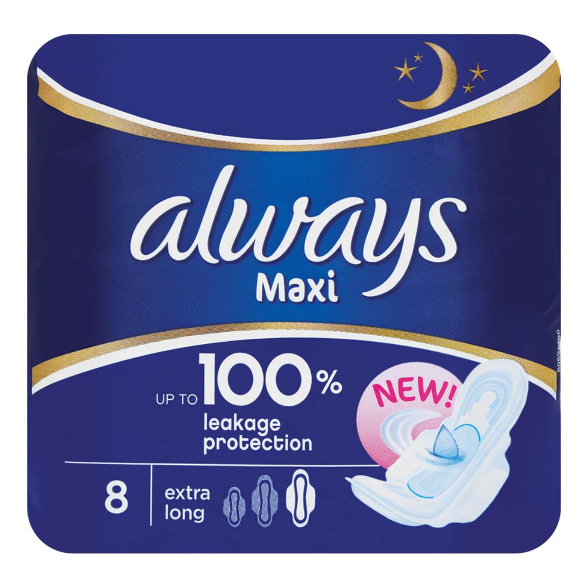 Always Maxi Extra Long 8's - 47152