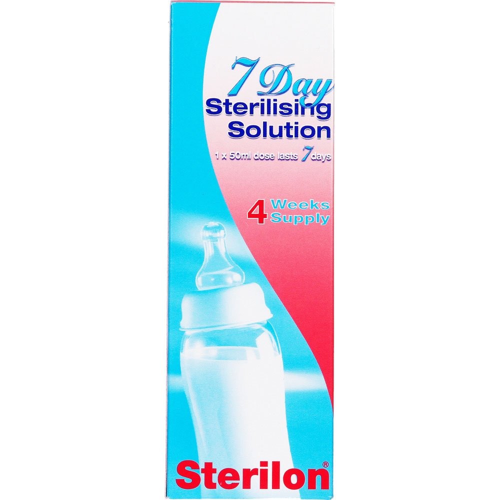 Baby bottle sales sterilising solution