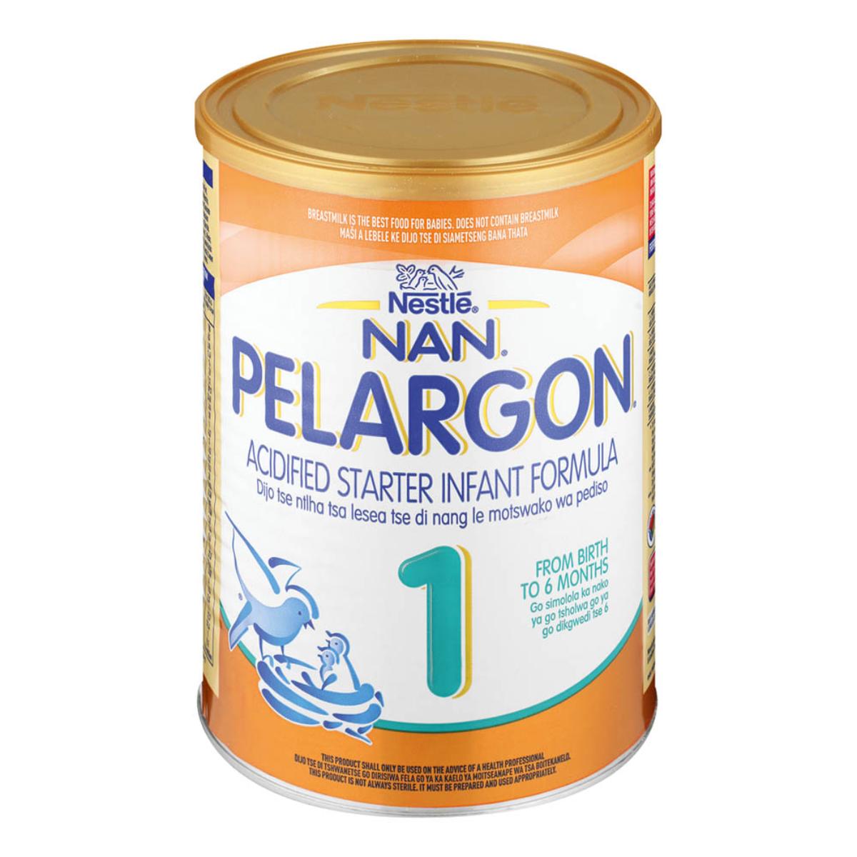 Nan top pelargon formula