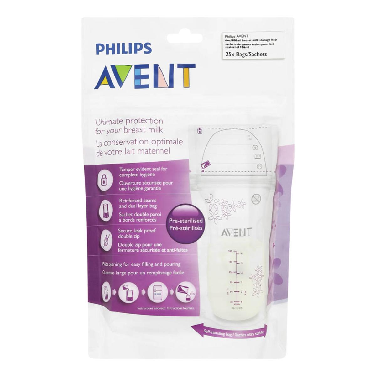 Avent breastmilk 2025 storage bags
