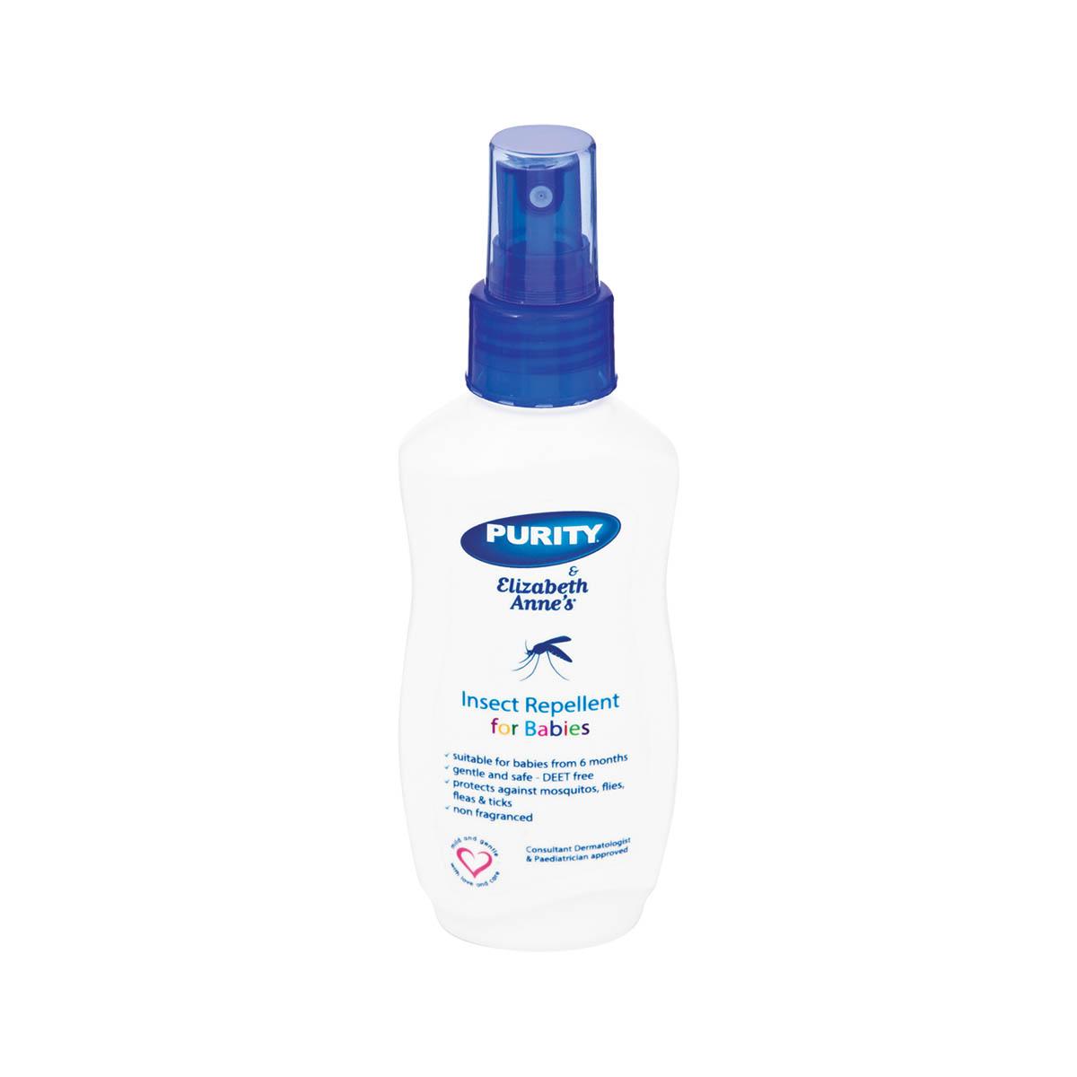 Purity &amp;amp; Elizabeth Anne's Baby Insect Repellent Spray 125ml - 164871