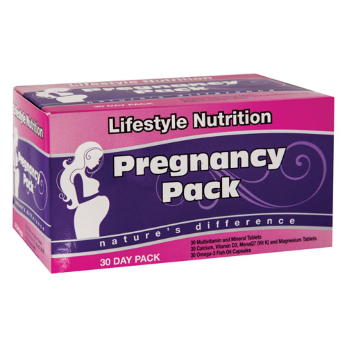 Lifestyle Pregnancy Pack 30 Sachets Baby City
