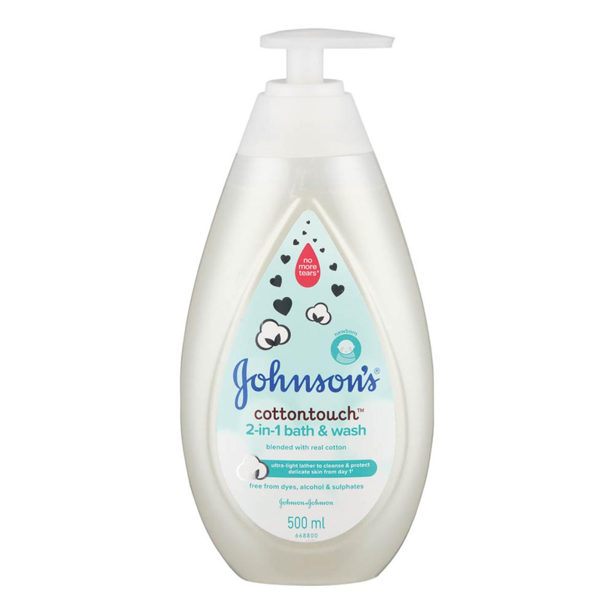 Johnson's deals cottontouch wash
