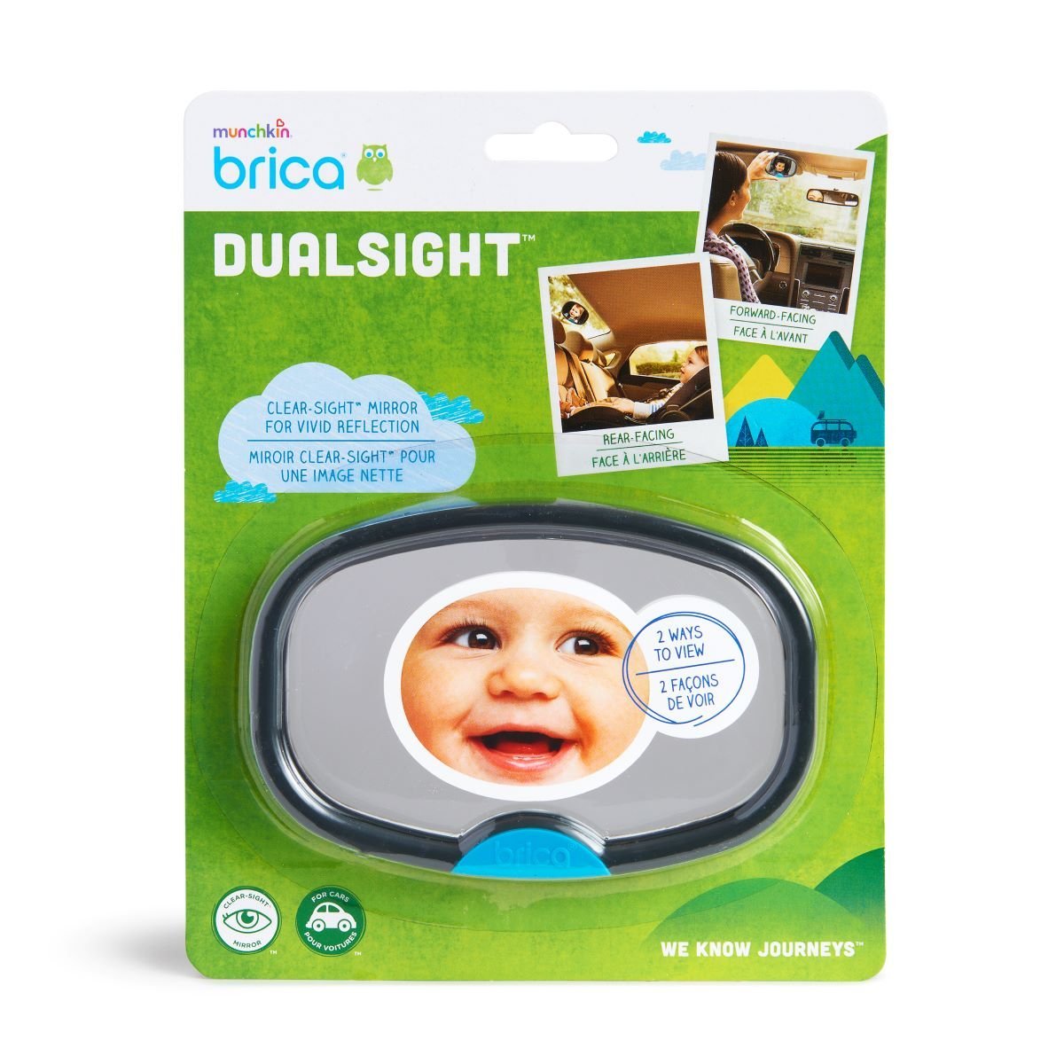 Munchkin Stay in place Baby Mirror Deluxe Baby City