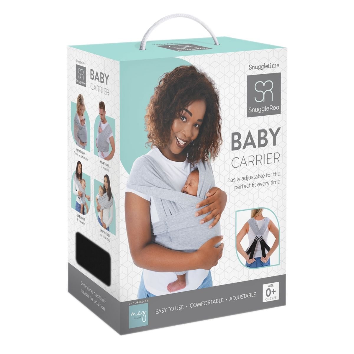 Snuggleroo Baby Carrier Black