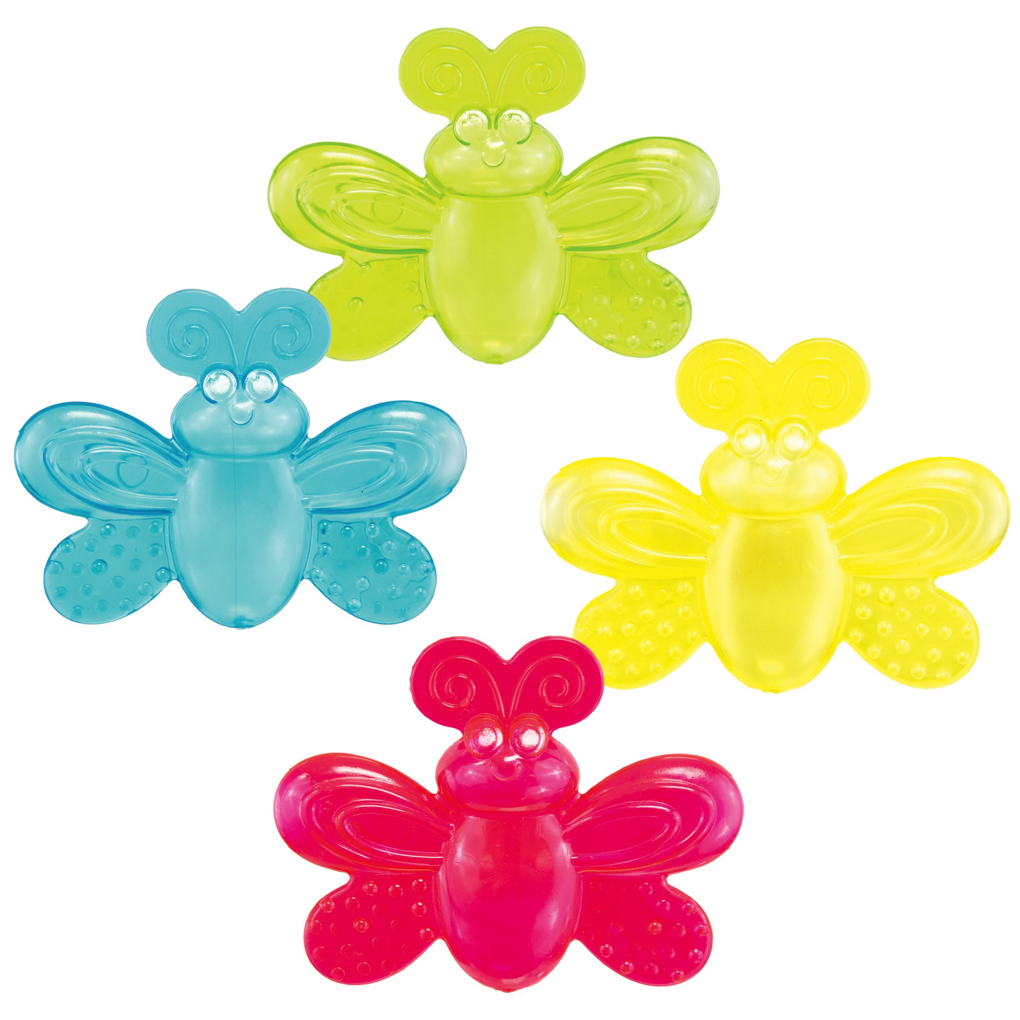 Sassy Water Filled Butterfly Teethers 3M+ 2 Pack - 304879