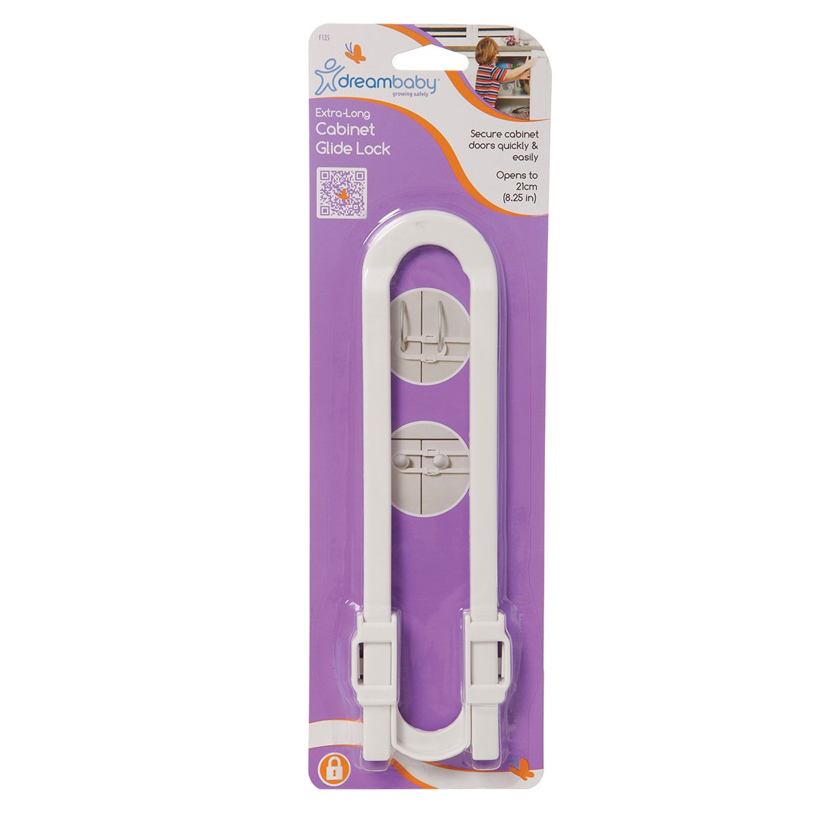 Dreambaby Cabinet Glide Lock - 304905