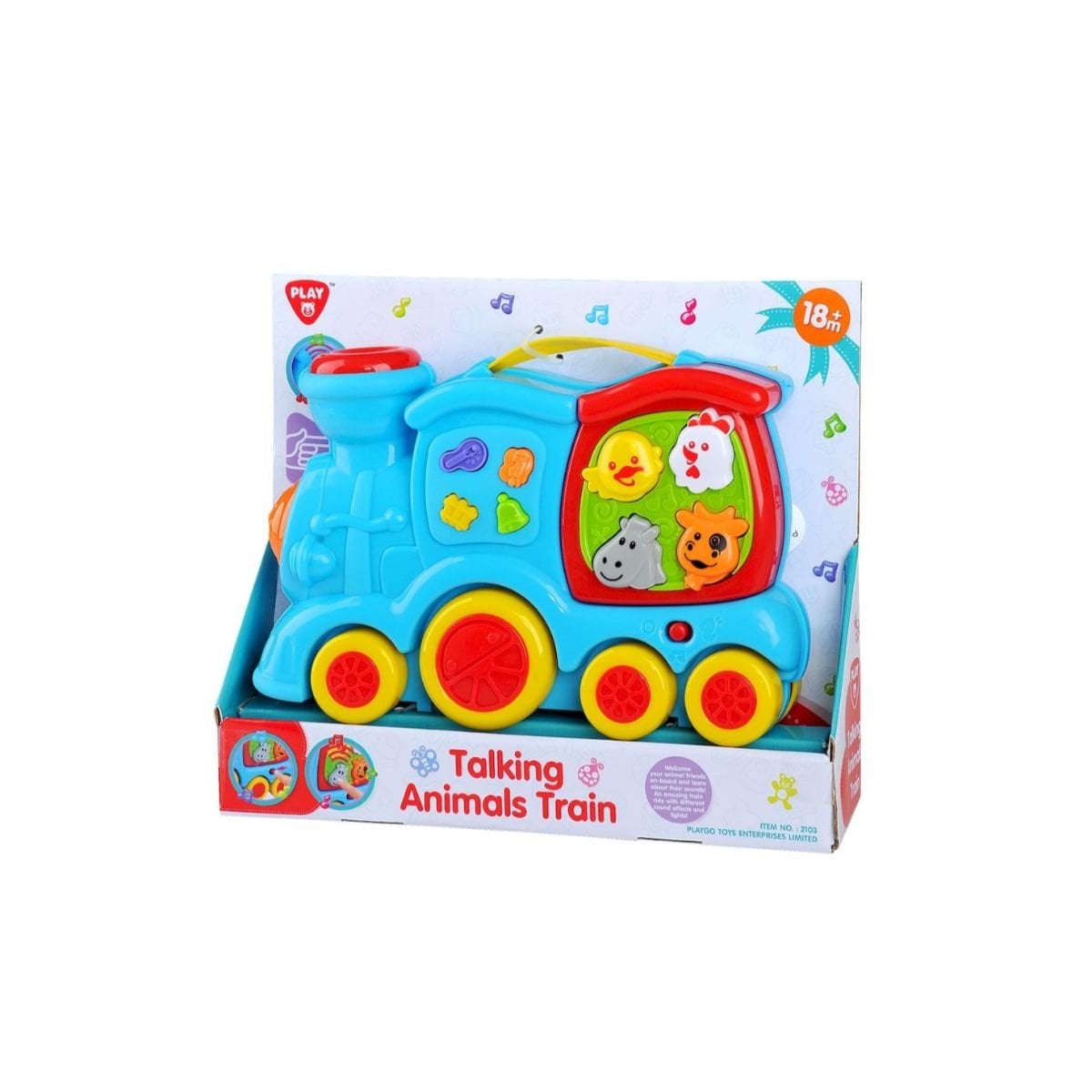 Play Go Talking Animal Train