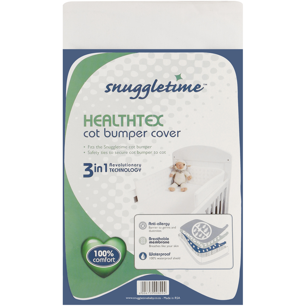 Snuggletime Bumper Healthtex Cover.