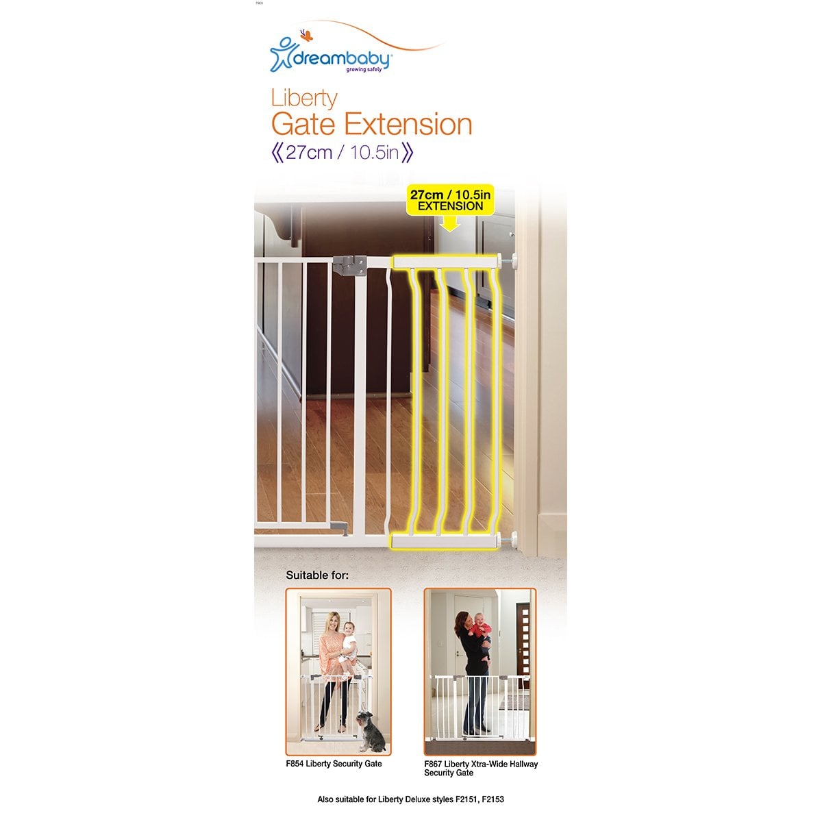 Dreambaby Liberty 27cm Ext - 309930
