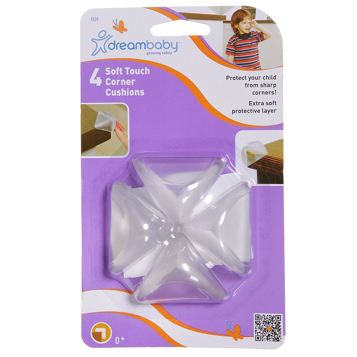 Dreambaby Corner Cushions Soft Touch 4 Pack - 309936