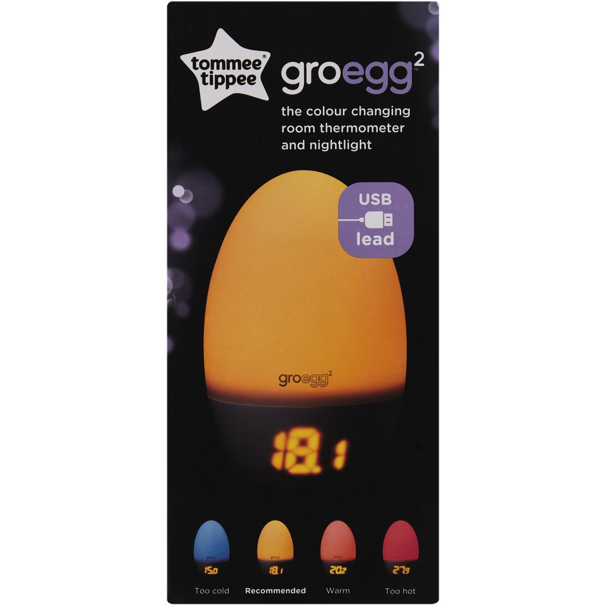 Gro egg sales 2 night light