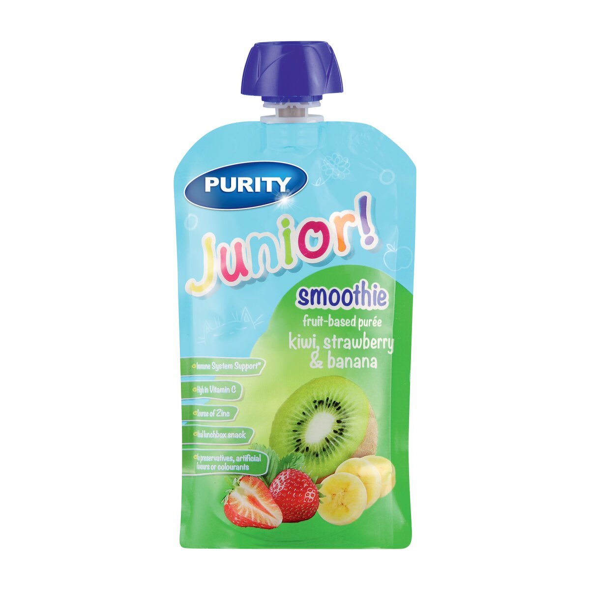 Purity Junior Smoothie Kiwi Strawberry Banana 110ml - 325538