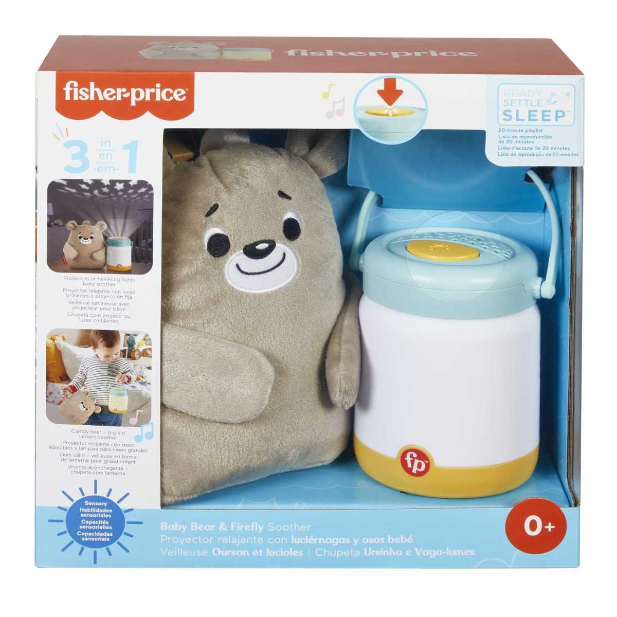 Fisher Price Baby Bear And Firefly Soother Nursery Sound Machine - 330492