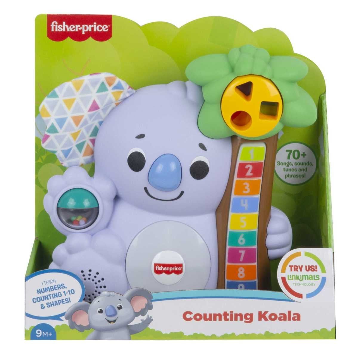 Fisher Price Linkimals Counting Koala Infant Toy (uk English Edition)