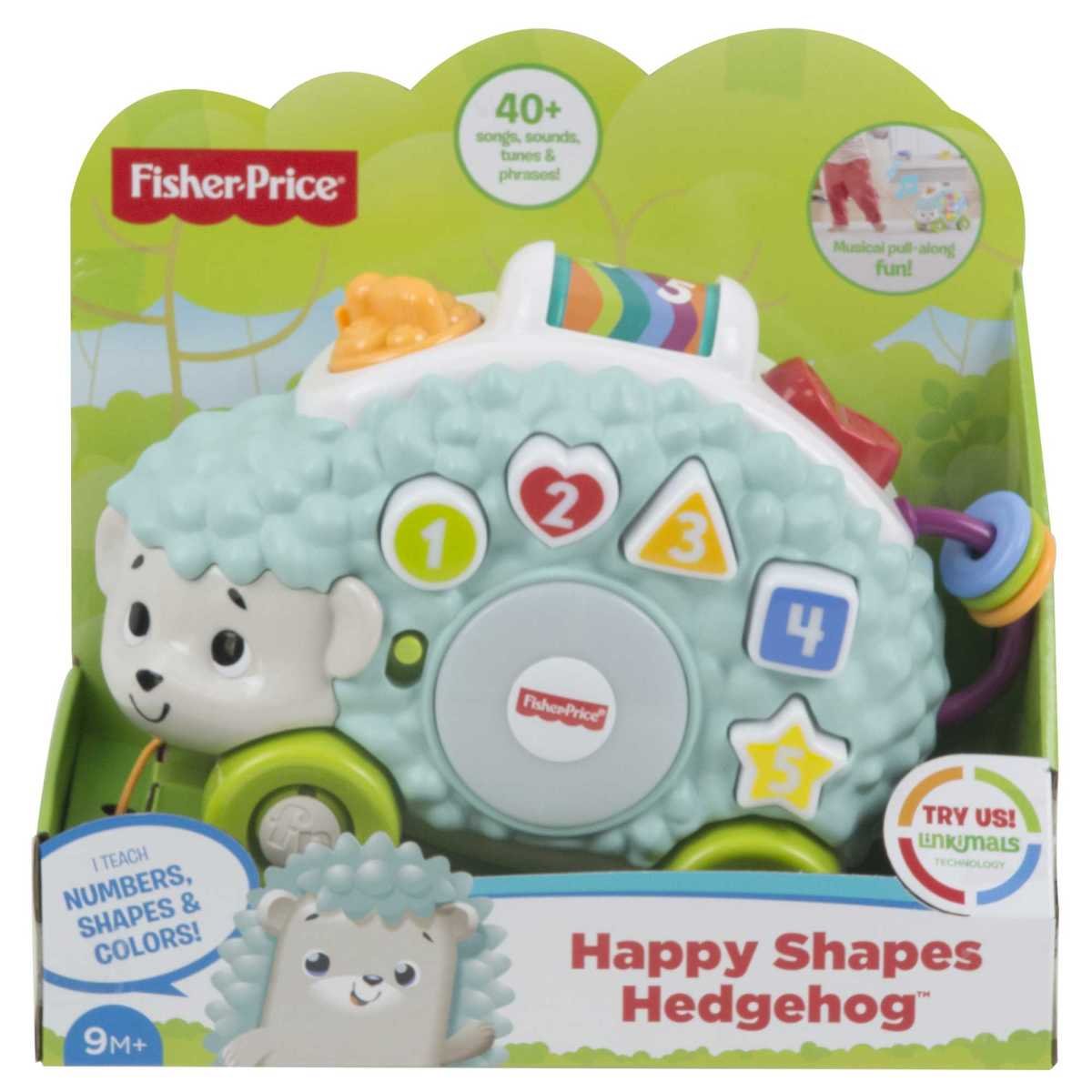 Fisher Price Linkimals Happy Shapes Hedgehog Musical Baby Toy - 330515