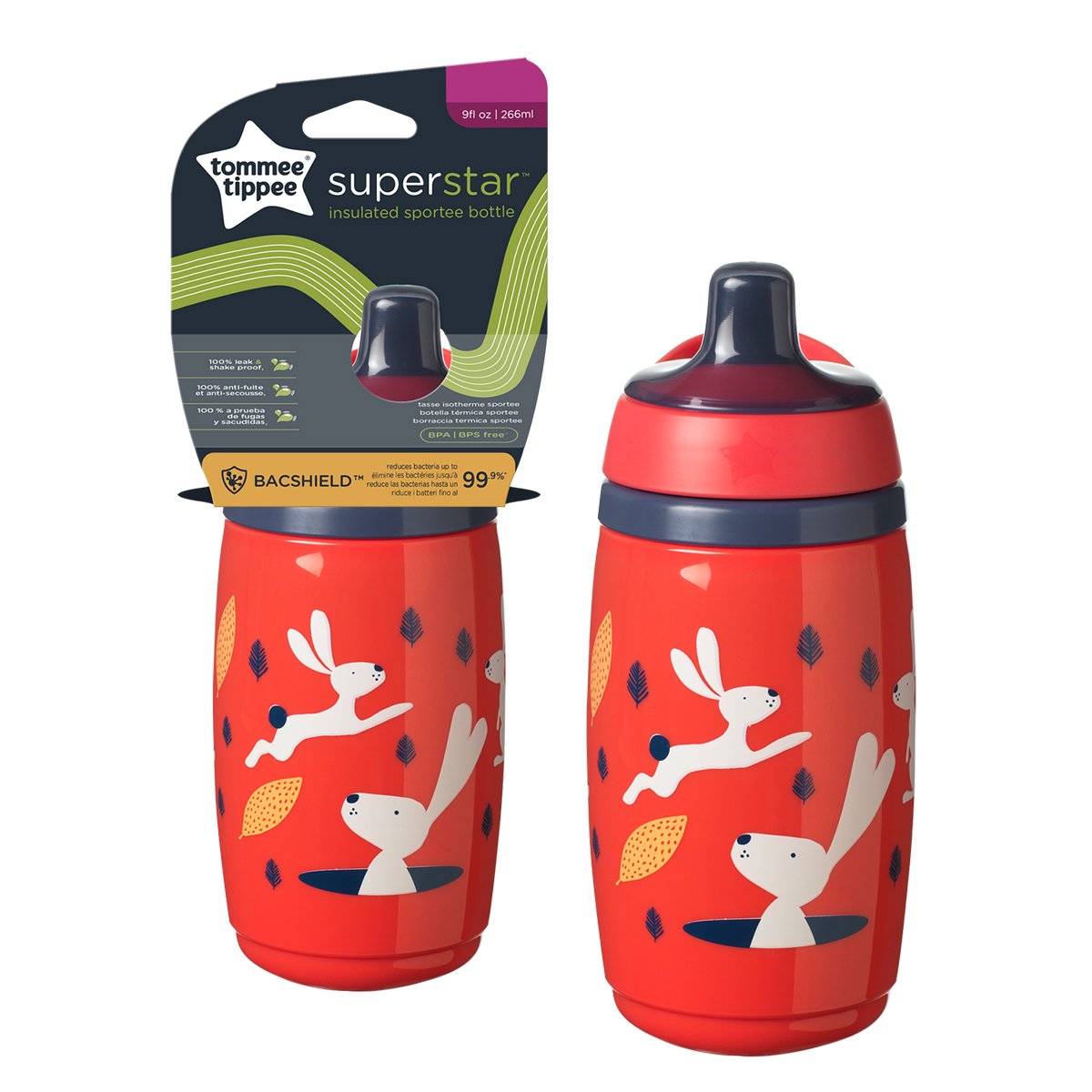 Tommee tippee hot sale insulated sportee bottle