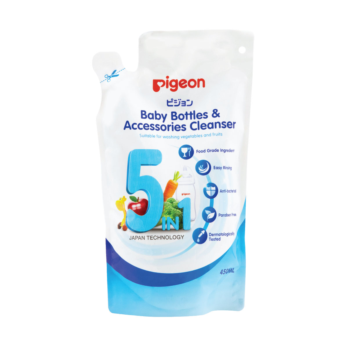 Pigeon Liquid Cleanser 450ml Refill