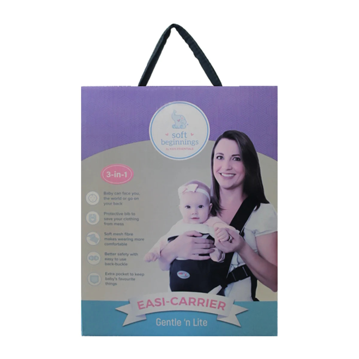 Soft Beginnings 3in1 Baby Carrier - 304847