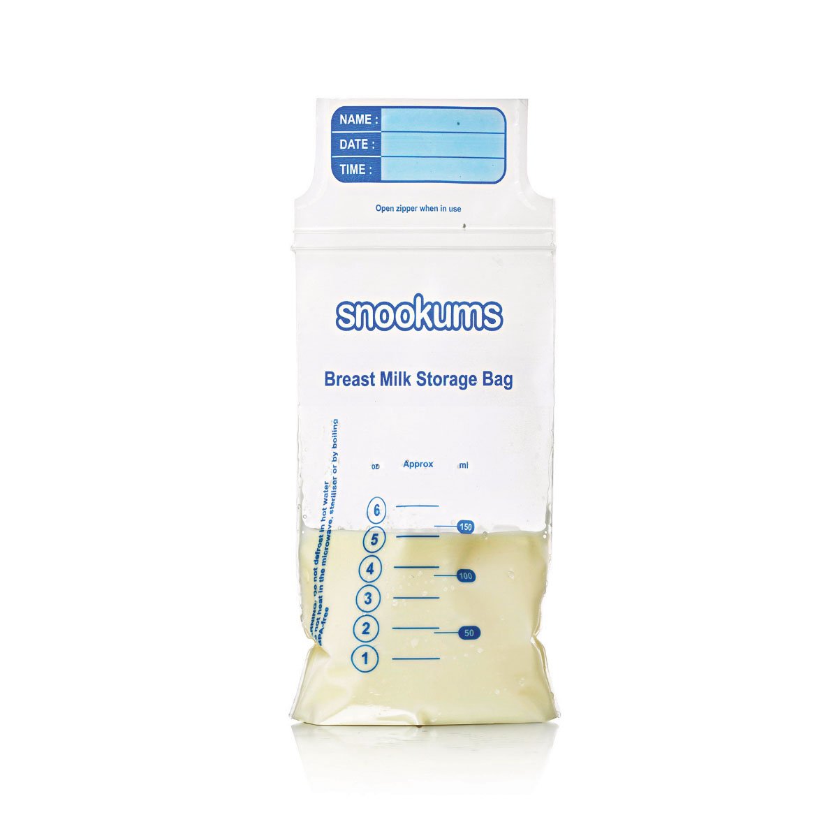 Snookums Pre-sterilized Breast Milk Storage Bag (25 x 150ml bags) - 303145