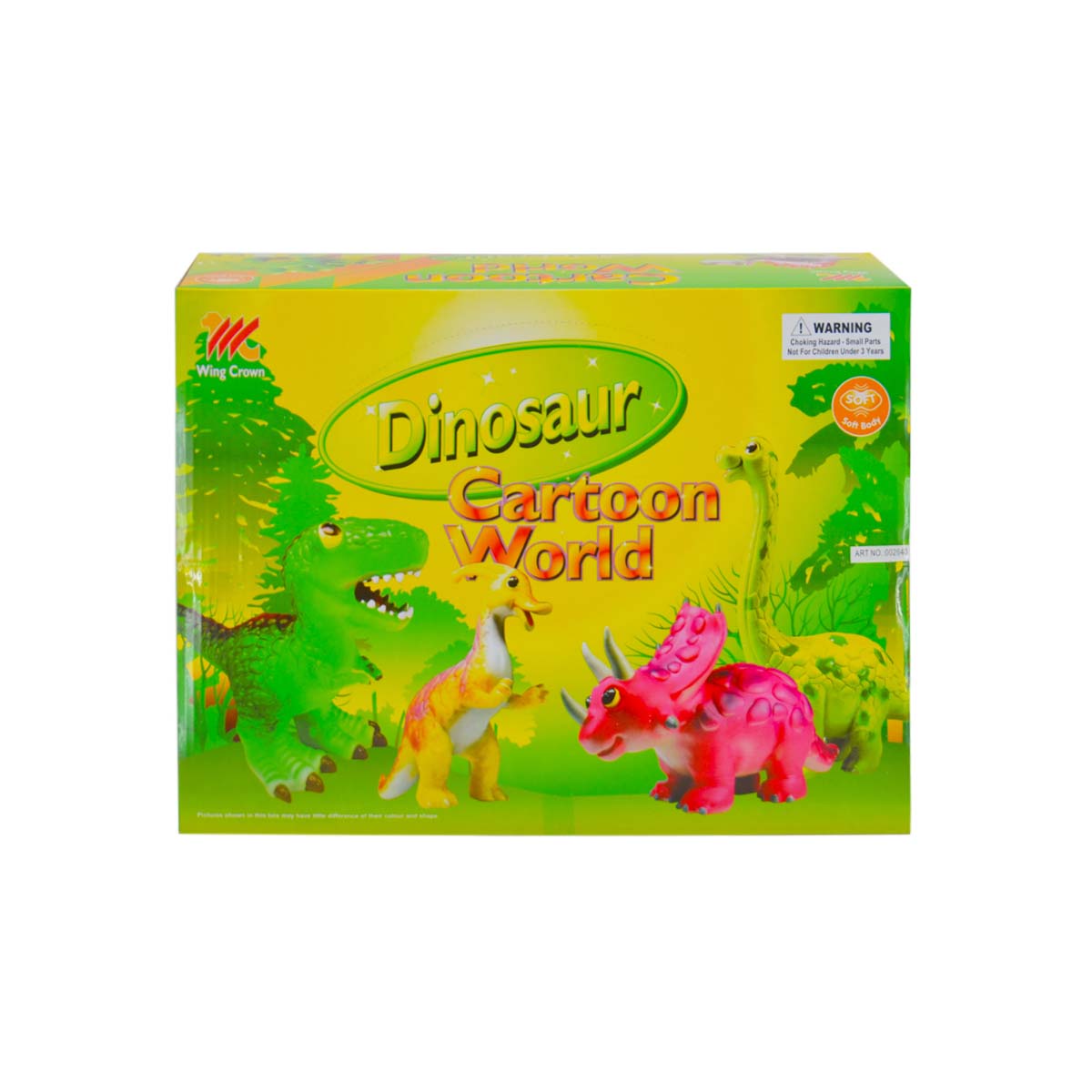 Ideal Toys Soft Funny Animals - Assorted Dinos