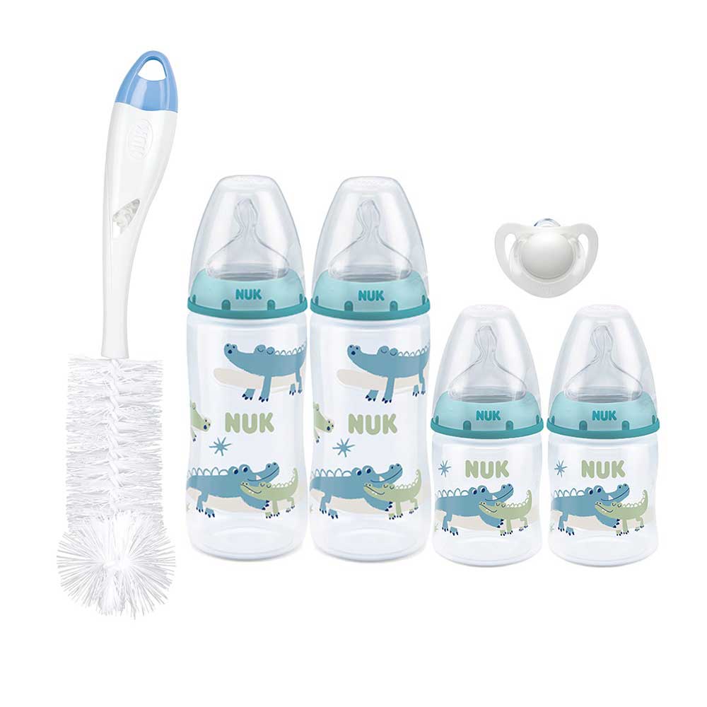 Nuk Temperature Control 4 Bottle Starter Pack 0-6m - Boy - 319939