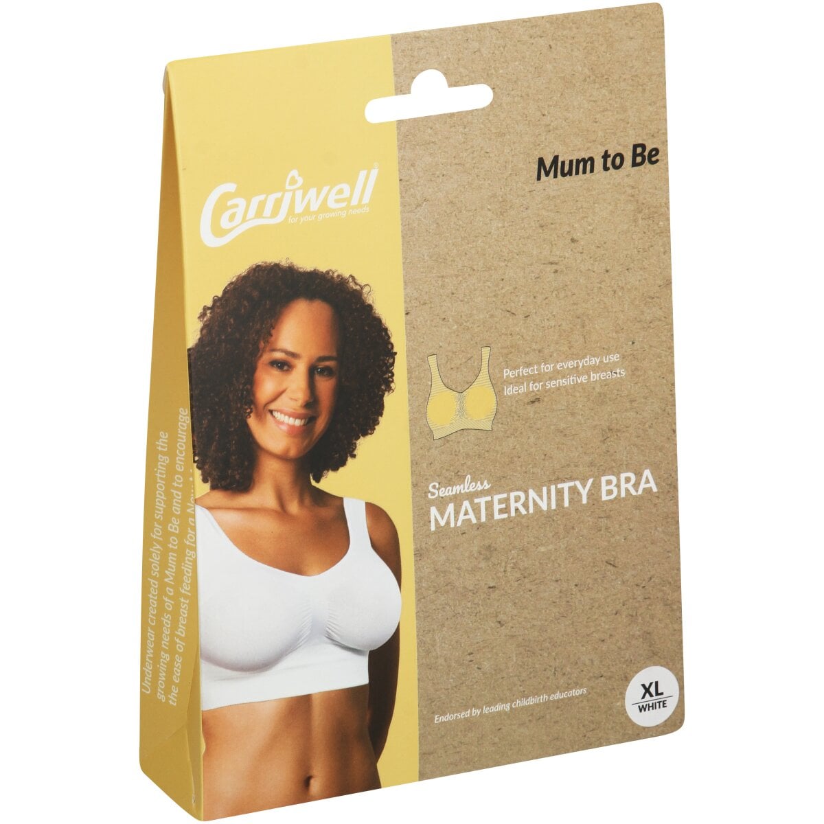 Carriwell Seamless Bra X-large - White