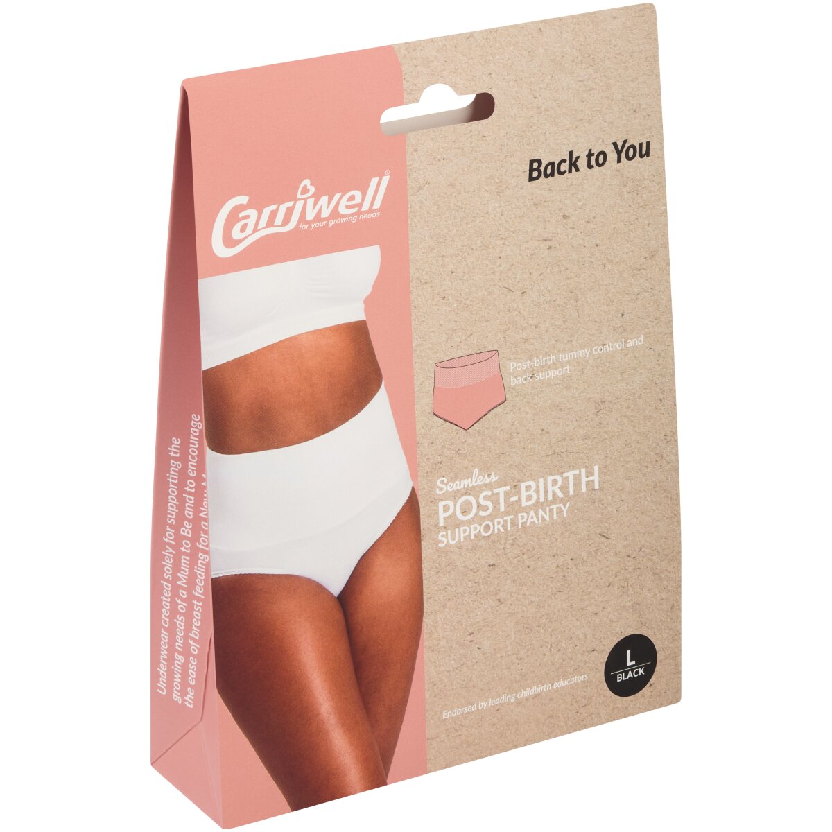 Carriwell Post Birth Support Panty Large - Black