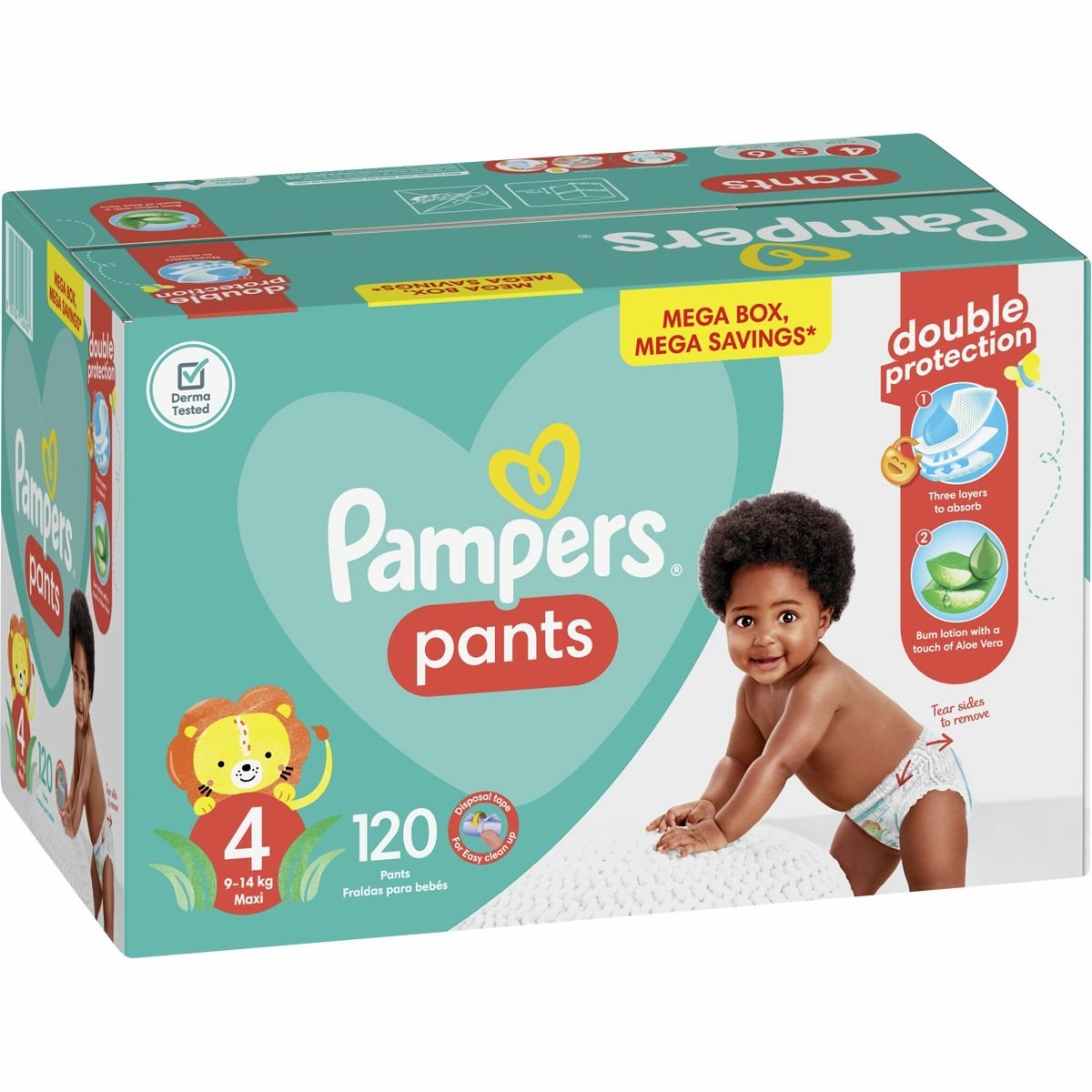 Pampers Active Pants Mega Size 4 -120 - 282694