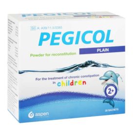 Pegicol Plain Children Chronic Constipation Powder 20 Sachets - 10588