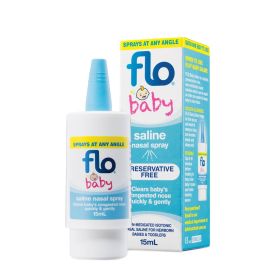 Flo Baby Saline Plus Nasal Spray 15ml - 10926