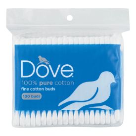 Dove Cotton Buds in Bag 100`s - 16833