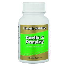 Lifestyle Garlic &amp; Parsley 250 Caps - 25395