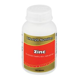 Lifestyle Zinc Tabs 100's - 25399