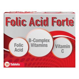 Folic Acid Forte 30 Tablets - 33926