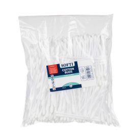 Softi Cotton Buds White 500 in Poly Bag - 36857