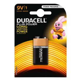 Duracell Plus 9v Batteries 1 Pack - 46983