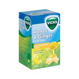 Vicks Cough Syrup Honey &amp; Ginger 100ml - 47094