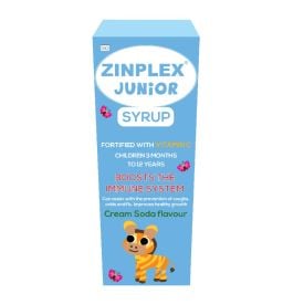 Zinplex Junior Syrup Cream Soda 200ml - 53664