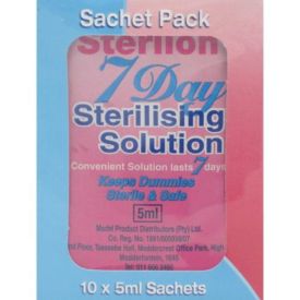 Sterilon Dummy Care Sterilising Solution 10x5ml Sachets - 55657