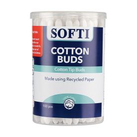 Softi Cotton Swabs Bamboo 100pcs - 76027