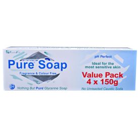 Pure Glycerine Soap Original Value Pack 4 X 150g - 77024