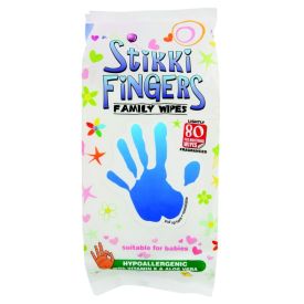 Stikki Fingers Wipes 80's - 78791