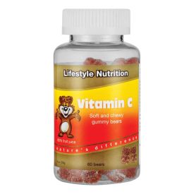Lifestyle Gummy Bears Vitamin C 60's - 81257