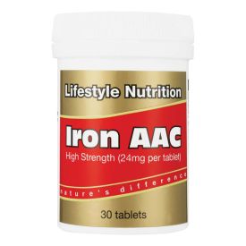 Lifestyle Iron Aac 30 Tabs - 91207
