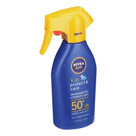Nivea Sun Kids Moisturising Trigger Spray Spf50+ Sunscreen 300ml - 94067